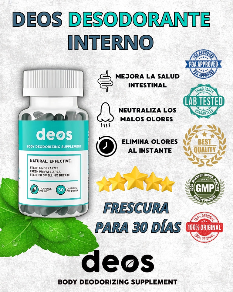 DEOS - Desodorante Corporal Interno